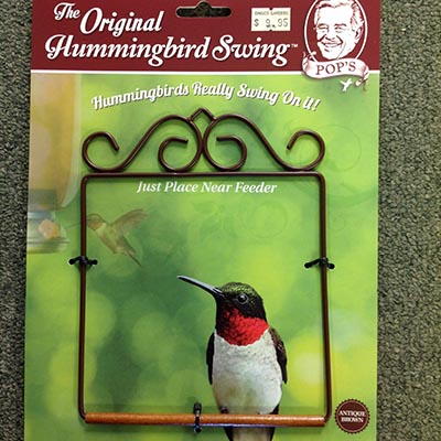 The original hummingbird swing.